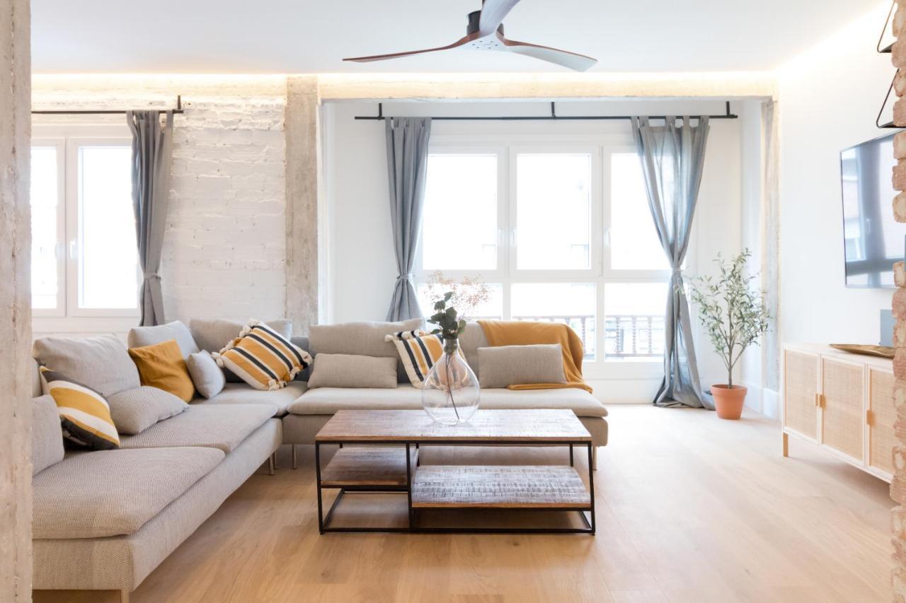 Amplio Y Moderno Apartamento Con Tarima Refrescante By Staynnapartments Bilbao Exteriör bild