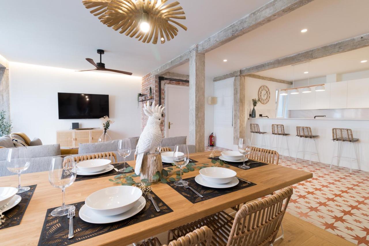 Amplio Y Moderno Apartamento Con Tarima Refrescante By Staynnapartments Bilbao Exteriör bild